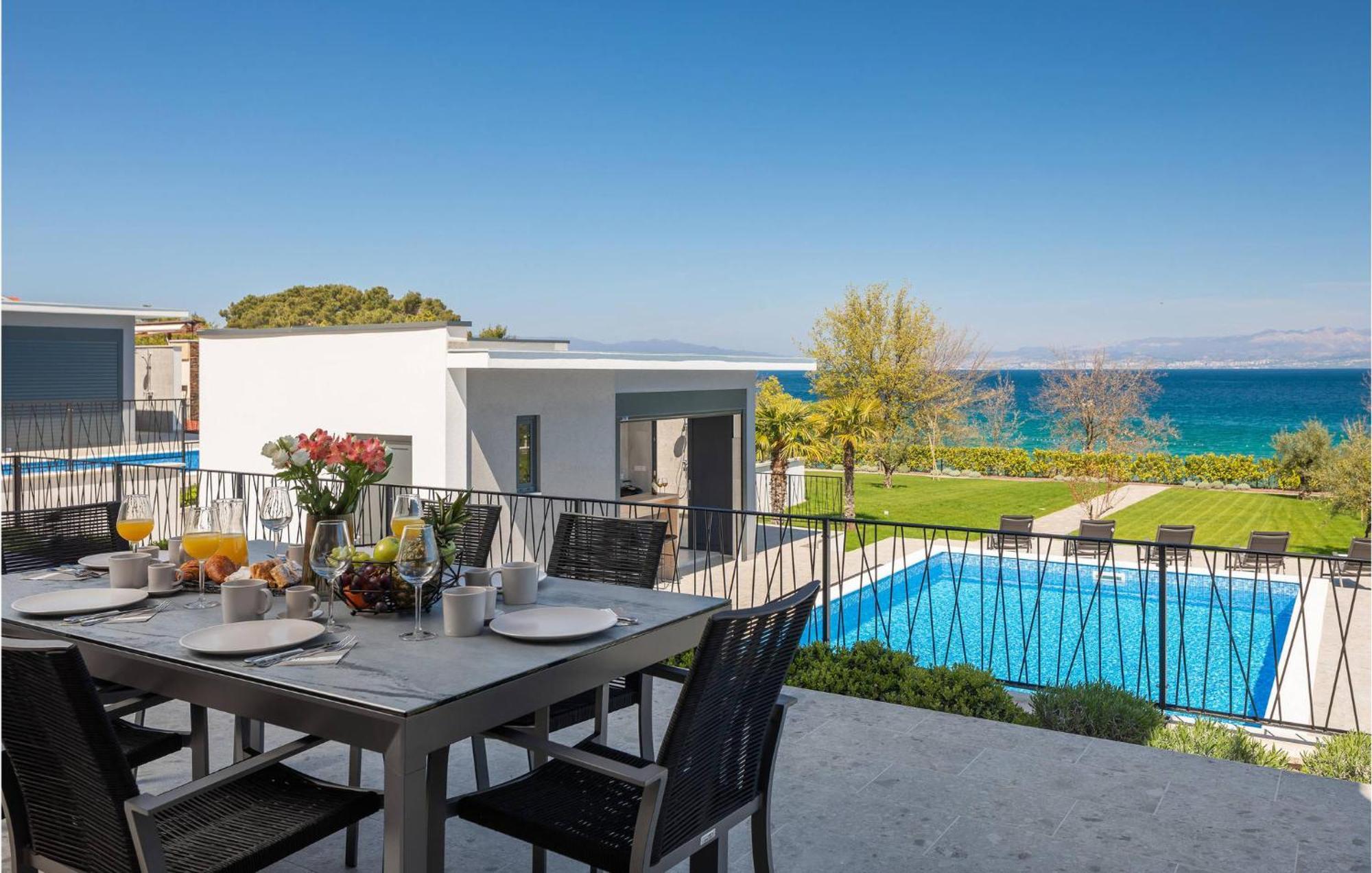 Pet Friendly Home In Zidarici With House Sea View Vantacići Exterior foto